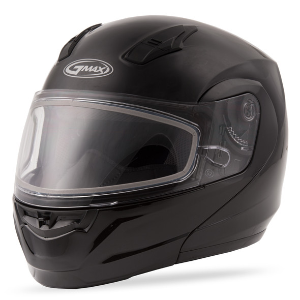 Gmax Md-04S Modular Snow Helmet Black Lg G2040026