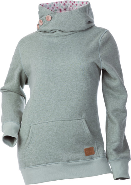 DSG Side Button Pullover Hoodie Sage Green S 35477