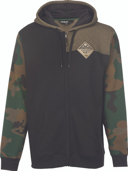Fly Racing Fly Patch Hoodie Camo Md Camo Md 354-6288M