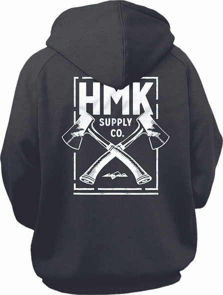 Hmk Cross Full-Zip Hoodie Black 2Xl Hm2Fzcrob2X