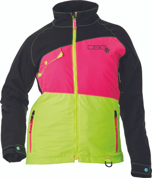 DSG Verge Jacket Black/Pink/Yellow 1X 51242