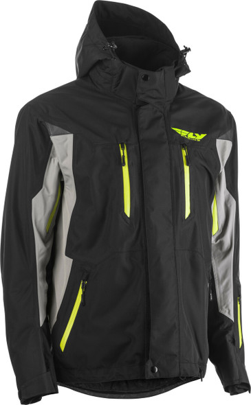 Fly Racing Fly Incline Jacket Grey/Black 3X 470-41023X