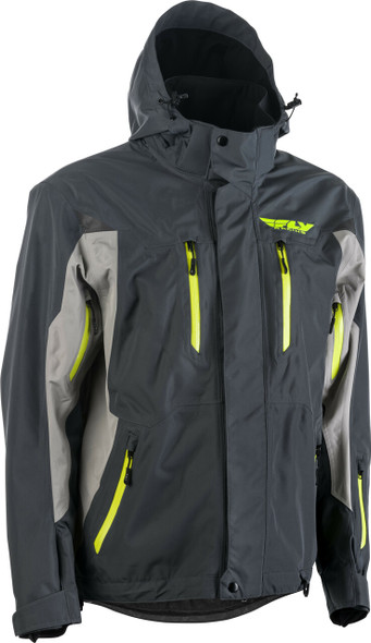 Fly Racing Fly Incline Jacket Grey/Charcoal Lg 470-4101L