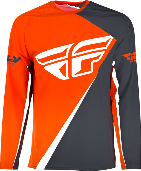 Fly Racing Snx Jersey Orange/Grey Lg Snx-1903L