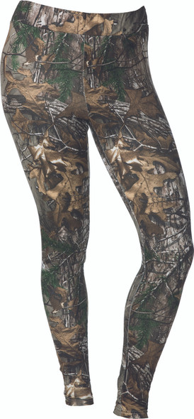 DSG Tech Base Layer Pants Realtree/Aqua Lg 21846