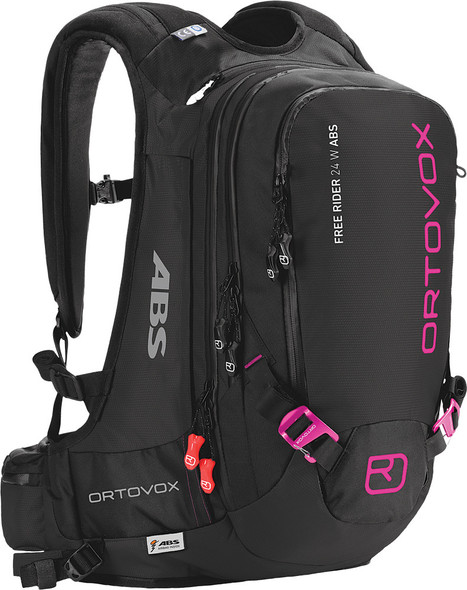 Ortovox Freerider 24 Womens Abs Complete Set S/M (Black/Pink) 46464 00101