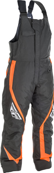 Fly Racing Outpost Bib Black/Orange 3X 470-42283X