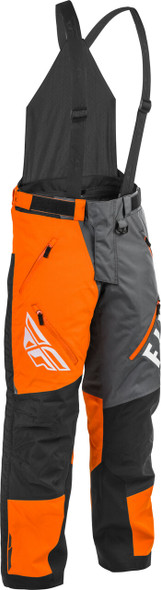 Fly Racing Snx Pro Bib Orange/Grey/Black Xl 470-4253X