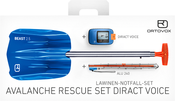 Ortovox Avalanche Rescue Set Diract Voice  Beast  Alu 240 29754 00001