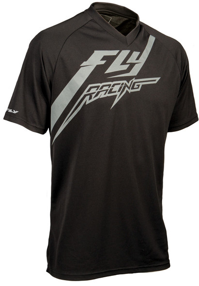 Fly Racing Action Tee Black/Grey L 352-0410L