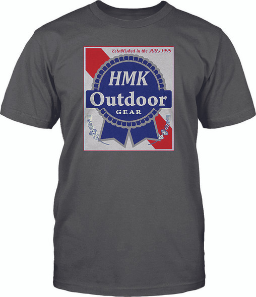 Hmk Blue Ribbon Tee Grey L Hm2Sstpbrgl