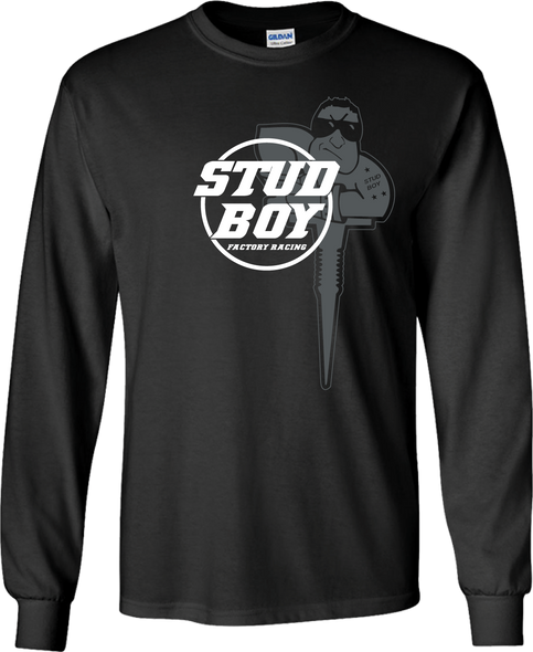 Stud Boy Kids L/S Tee Xl Black 2591-03