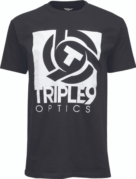 Triple 9 Logo Tee Black 2X 37-27502X