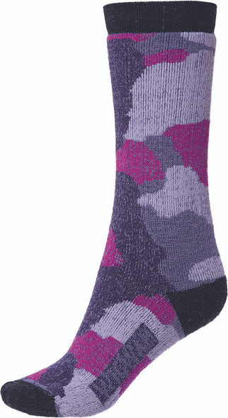 DSG Fly Mer Wool Hw Socks Cam Purple 67826