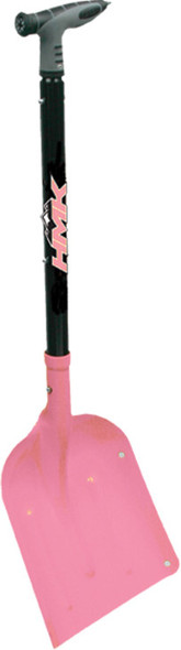 Hmk Aluminum Shovel W/Saw Pink Hm3Shovelp