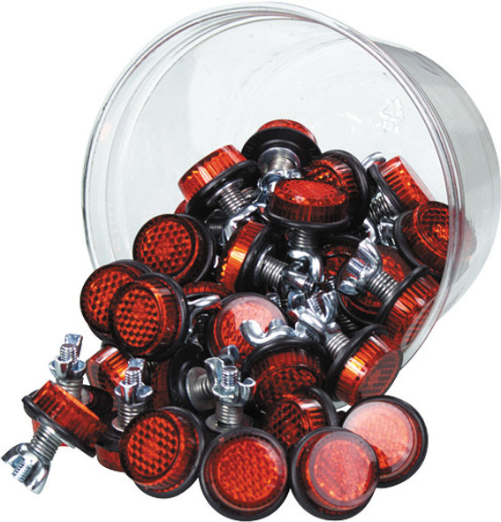 Chris Products Mini-Reflectors Red 40/Pk Ch40R