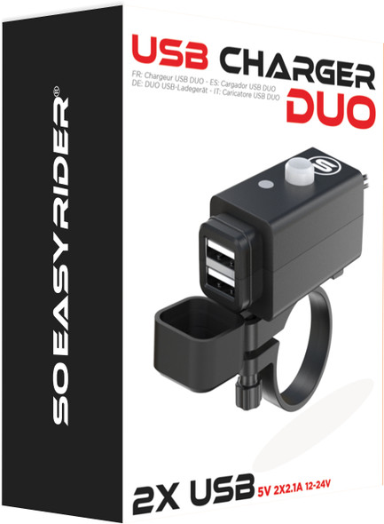 So Easy Rider Duo Usb Charger Duo-Usb