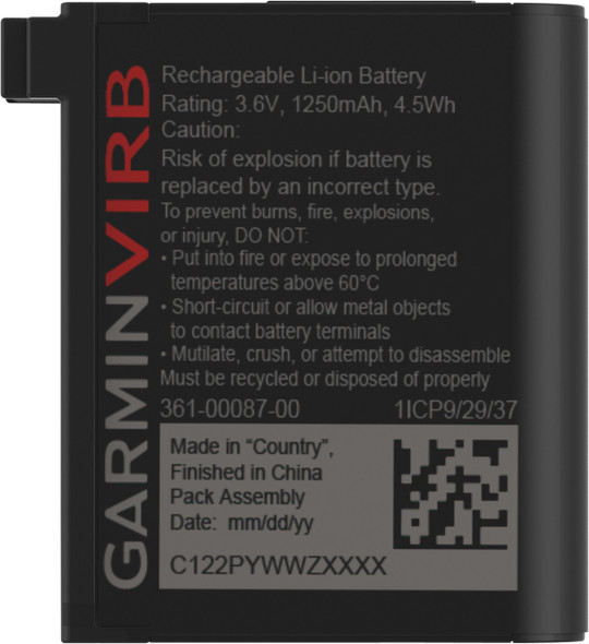 Garmin Lithium Battery Pack 010-12389-15