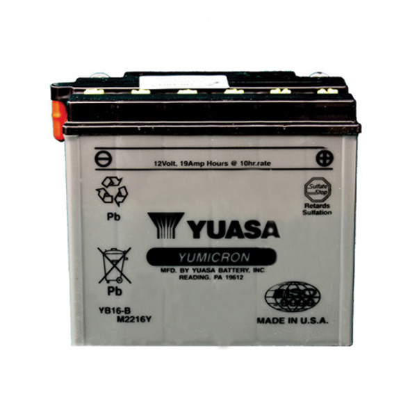 Yuasa Yb16-B Yumicron-12 Volt Battery Yuam2216Y
