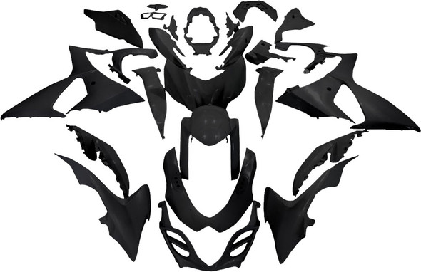 Yana Shiki Fairing Kit Gsx-R1000 Black Bks409Bck