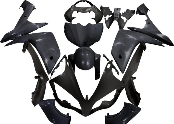 Yana Shiki Fairing Kit Yzf-R1 Black Bky509Bck