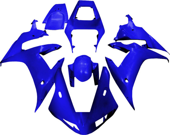 Yana Shiki Fairing Kit Yzf-R1 Blue Bky507Blu