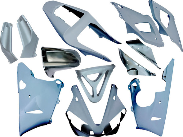 Yana Shiki Fairing Kit Yzf-R1 Unpainted Bky506Unp