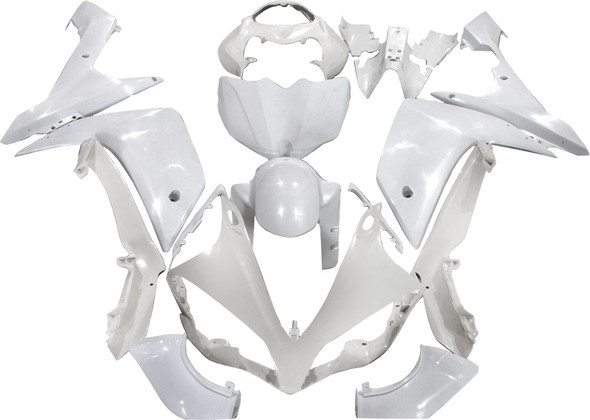 Yana Shiki Fairing Kit Yzf-R1 Unpainted Bky509Unp