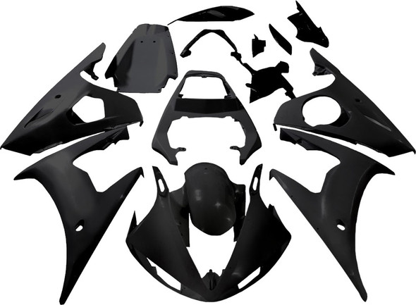 Yana Shiki Fairing Kit Yzf-R6S Black Bky502Bck