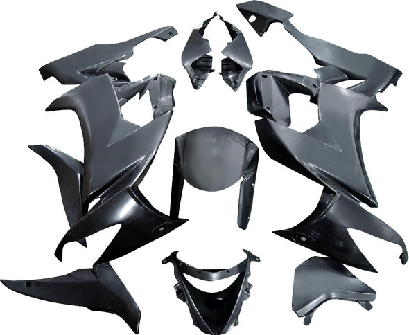 Yana Shiki Fairing Kit Zx-6R Unpainted Bkk305Unp