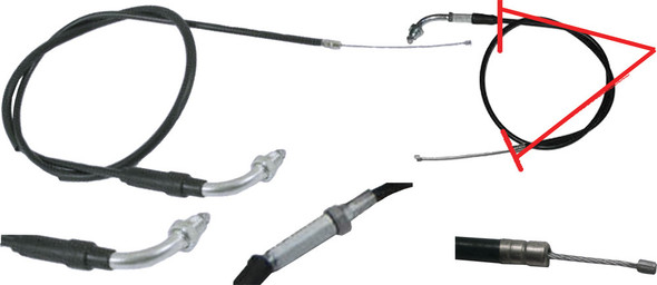 Mogo Parts Throttle Cable T2 23.5 T2-235