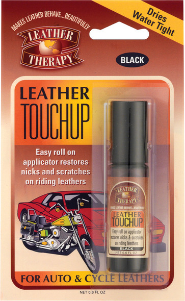 Leather Therapy Leather Touchup Black 0.6Oz Mtu-Black