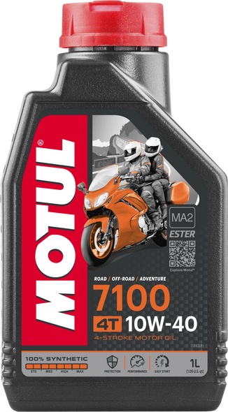 Motul 7100 Synthetic Oil 10W40 Liter 104091