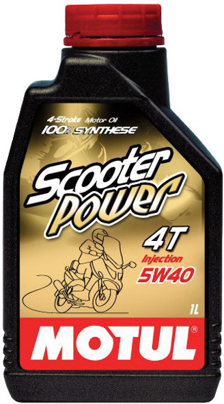 Motul Scooter Power 4T Full Syntheti C Oil 5W-40 Liter 832011 / 101260
