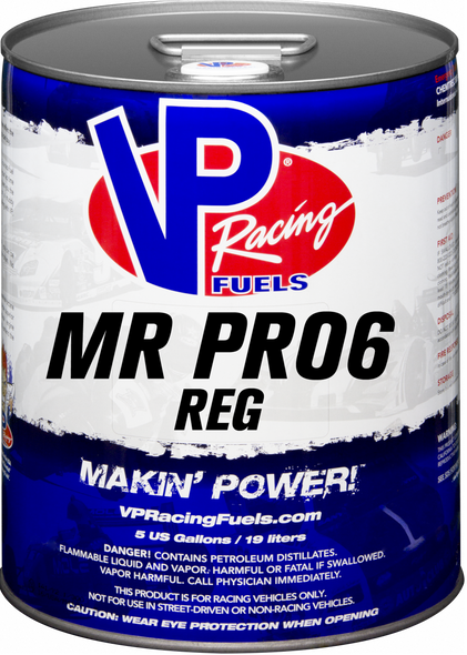 Vp Racing Mr Pro6 Reg Vp Fuel 5 Gal Pail 2332