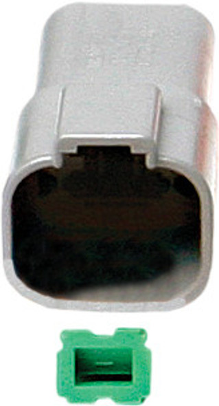 Novello Female Receptor 4-Pin Grey Dn-4R