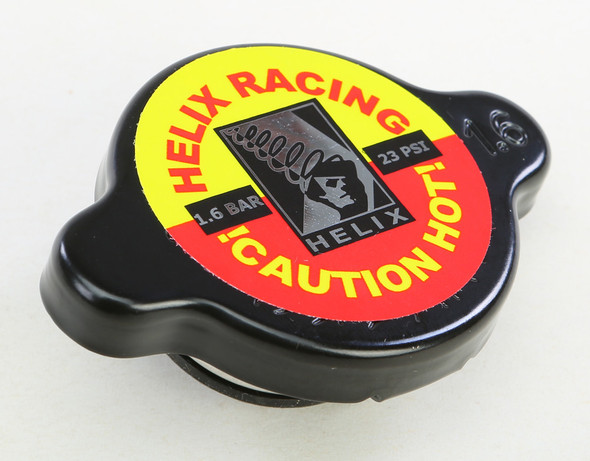 Helix Radiator Cap Black 23 Psi 212-1601