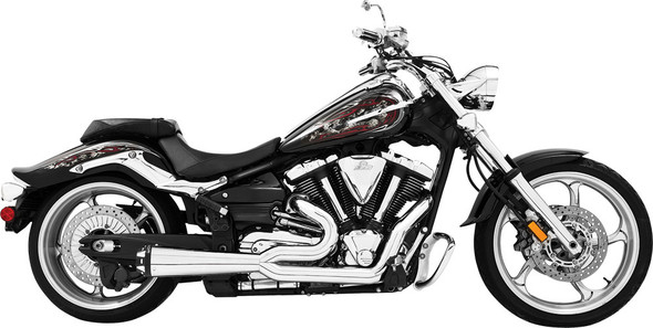 Freedom Exhaust 2 Into 1 Chrome Stryker My00129