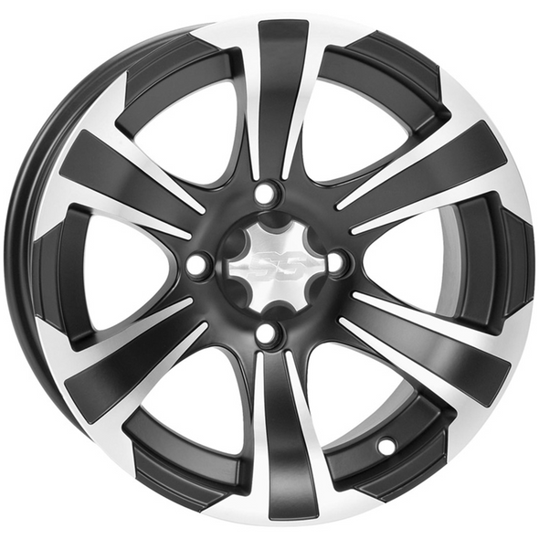 ITP Tires Ss Alloy Ss312 Black W/ Machined - 14X8 (14Ss705Bx) 1428449536B