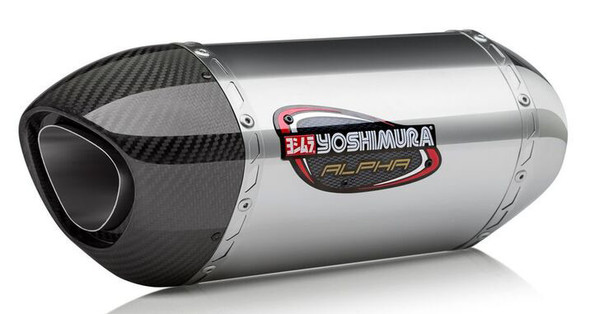 Yoshimura Exhaust Signature Alpha Slip-On Ss-Ss-Cf 11181Em520