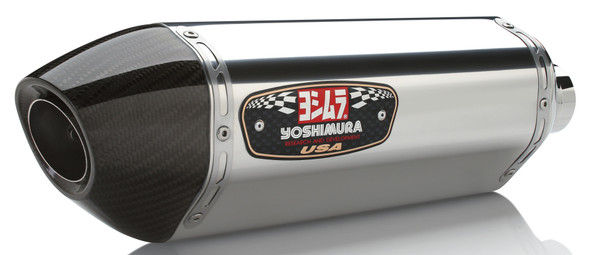 Yoshimura Exhaust Signature R-77 Slip-On Ss-Ss-Cf 13320Ej520