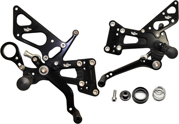 Voodoo Billet Rear Set Black Vrd1308