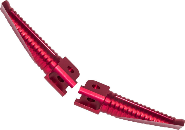 Yana Shiki Billet Aluminum Footpegs Red Anodized A2865R