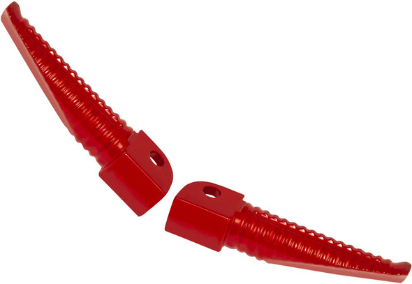 Yana Shiki Billet Aluminum Footpegs Red Anodized A2866R