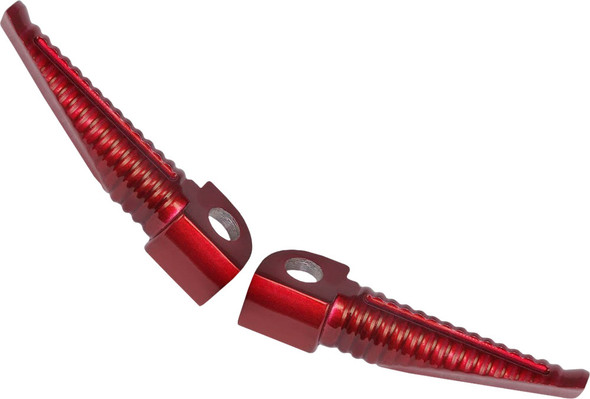 Yana Shiki Billet Aluminum Footpegs Red Anodized A2867R
