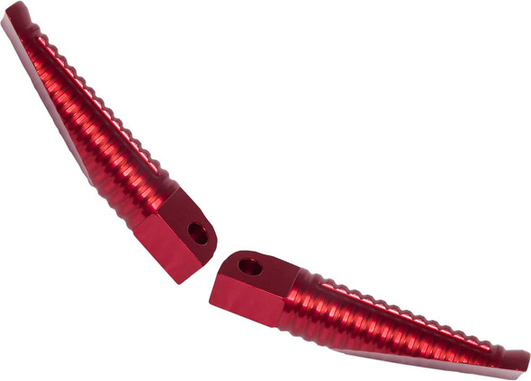 Yana Shiki Billet Aluminum Footpegs Red Anodized A4009R