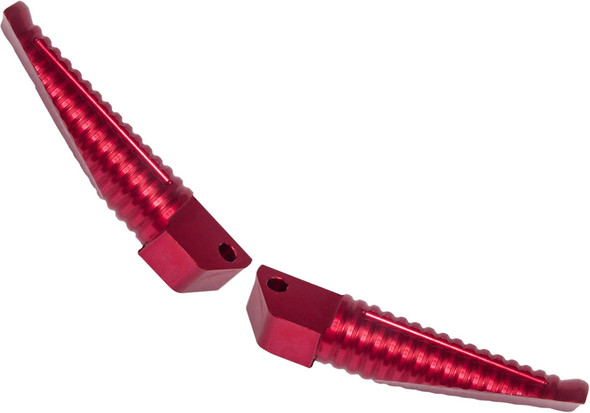 Yana Shiki Billet Aluminum Footpegs Red Anodized A4339R