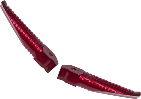 Yana Shiki Billet Aluminum Footpegs Red Anodized A4341R