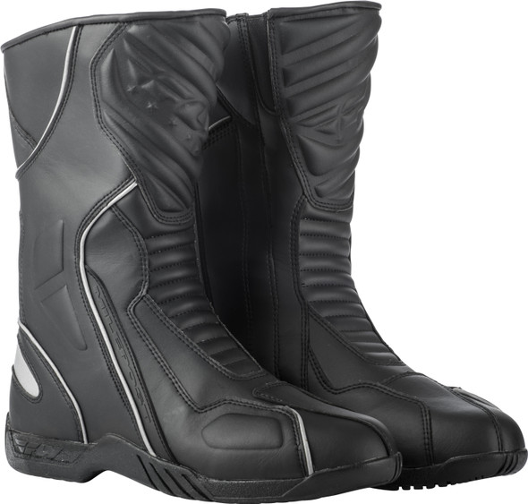 Fly Racing Milepost Ii Waterproof Boots Black Sz 08 #5161 361-981~08