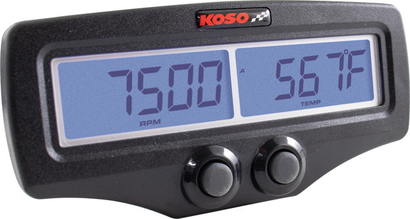 Koso Dual Egt Gauge W/Rpm & Water Temperature Ba006B00X